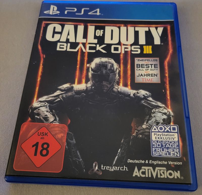 PS4 Spiel Call of Duty Black Ops III
