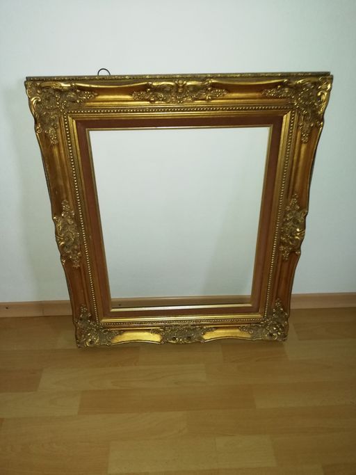 Goldener Bilderrahmen