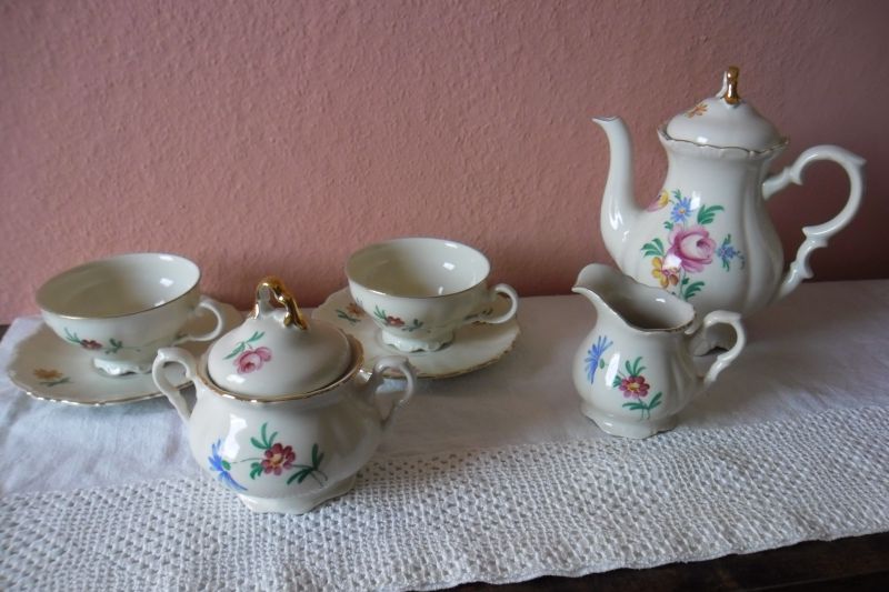 Teeservice für 2 Personen Bavaria Waldershof ca. 1950er Jahre für 50 €