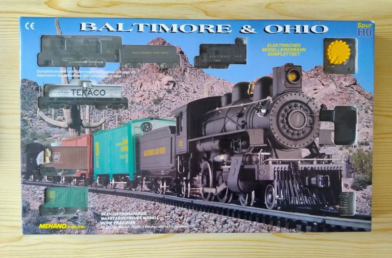 Modellbahn Eisenbahn Mehano H0 Startpackung