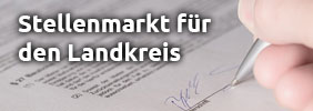 Stellenmarkt für den Landkreis