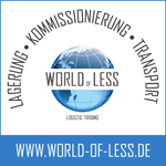 World of Less Logistic Trading` Logo