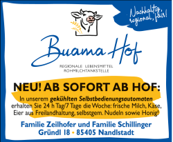 Buama Hof - Rohmilchtankstelle und regionale Lebensmittel` Logo