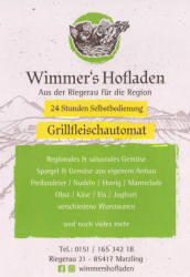 Wimmers Hofladen` Logo